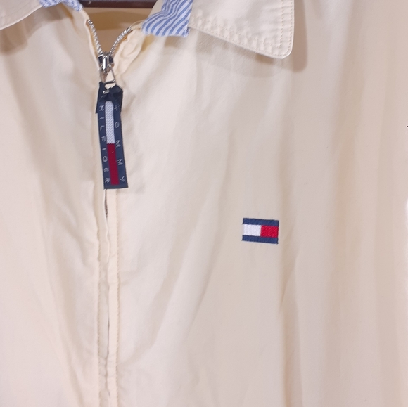 Tommy Hilfiger Light Weight Jacket Yellow Size xl - Picture 2 of 4